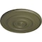 Ekena Millwork Dylar Ceiling Medallion (Fits Canopies up to 6 1/4"), Hand-Painted Spartan Stone, 30"OD x 2 1/4"P CM30DYSSF - alternate 4